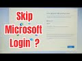 Windows 11 Microsoft Login Skip Kaise Kare | Bypass Microsoft Account