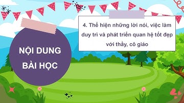 Giáo án powerpoint Tuần 10 | GA điện tử Hoạt động trải nghiệm 4 Chân trời sáng tạo