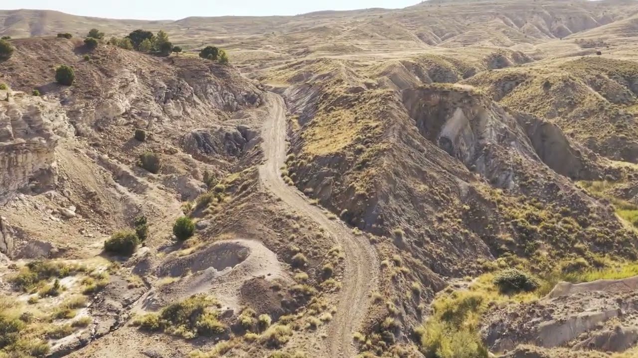 Paisaje semi desértico