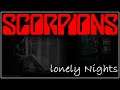 Scorpions Lonely Nights Extended Remix