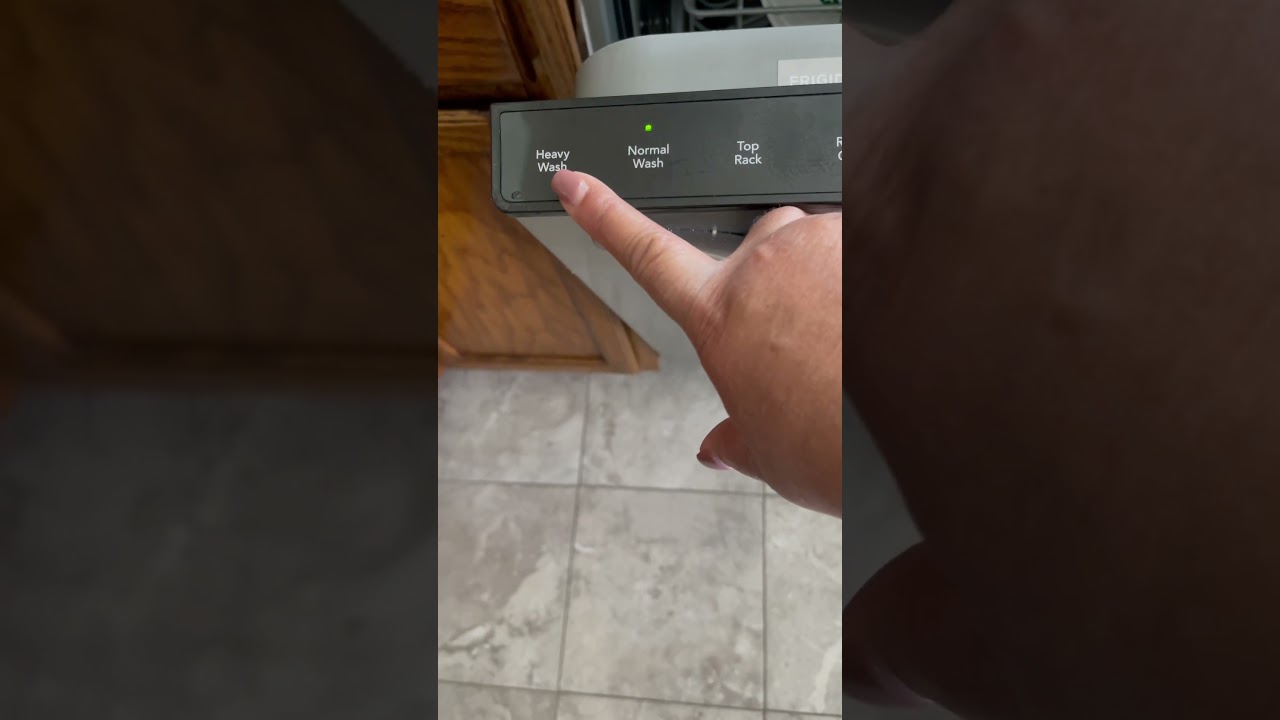 How to start your Frigidaire ￼Dishwasher.