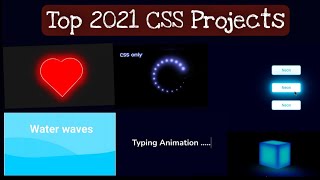 Html & Css Projects Compilation video | Pranjul tutorials #shorts Update