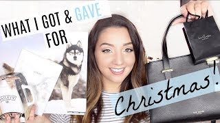 What I GOT (& What I GAVE) For Christmas! | ThoseRosieDays