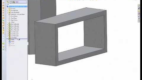 Solidworks Tutorial 3 Part 1 - Fillet and Chamfer