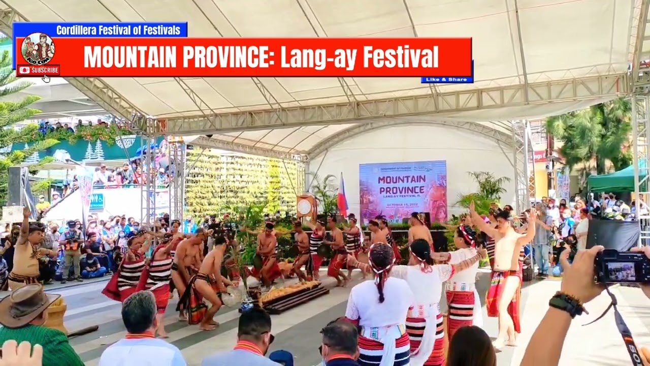 WATCH: Lang-ay Festival of Mountain Province during Cordillera Festival of Festival Show 2022