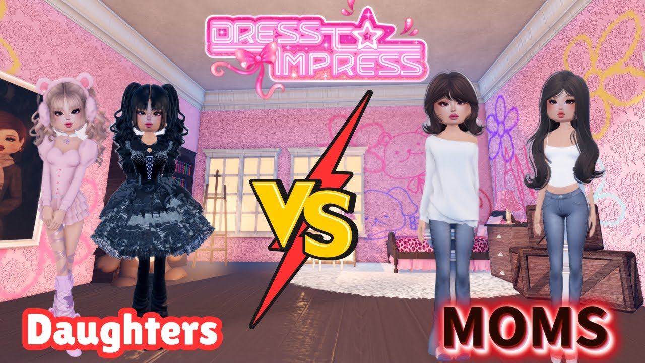Daughters VS Moms in Dress to Impress Who Will WIN! 