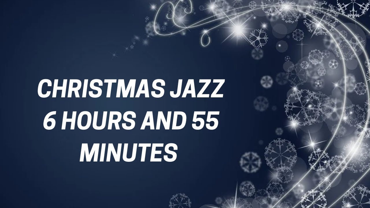 Christmas countdown timer with instrumental holiday jazz | 6 hours and 55 minutes countdown timer
