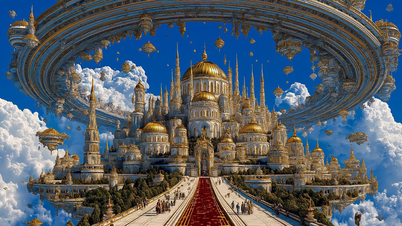 A Glimpse Into the Sky | The Majestic Floating City Above the Clouds