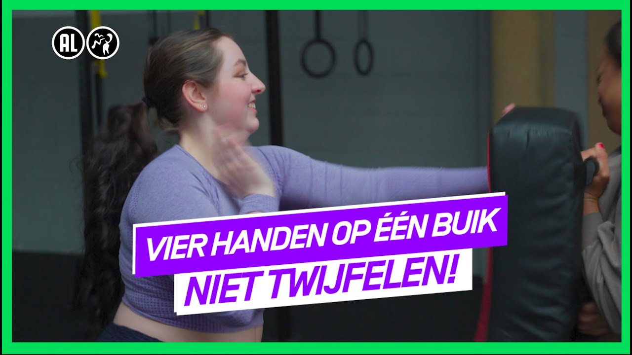 Channah Koerten helpt Marleen steviger in haar schoenen staan | VIER