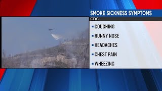 Wildfire smoke poses health risks for sensitive groups