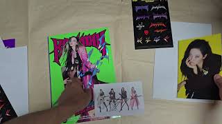 Signed aespa Rich Man Energy version (Group & Winter covers) unboxing