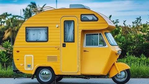 Шок! Новый трицикл-дом на колёсах 2025 — лучше, чем полноценный автодом?! 😱