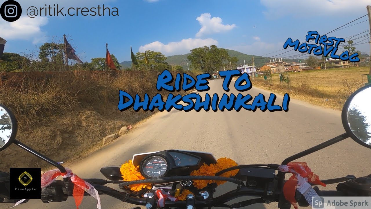 Ride to Dakshinkali Temple | First Motovlog | Nepal