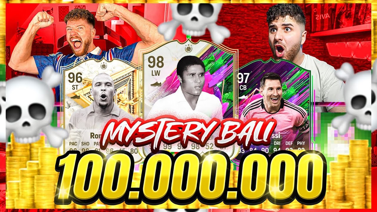 R.I.P ACCOUNT GELÖSCHT 🚨☠ 100 MIO COINS MYSTERY BALL SBB ZERSTÖRT MAXIMAL 🚑😭 FC 25