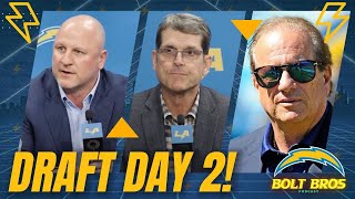 🏈Chargers Draft Day 2 Picks⚡️Unveiling the Future | BOTL BROS | LA Chargers