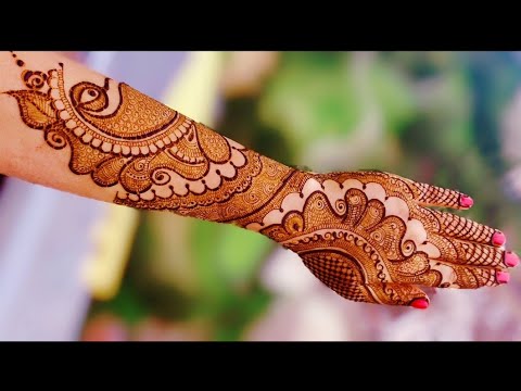 Dulhan mehndi design for full hand |Wedding Mehndi Designs |Bridal ...