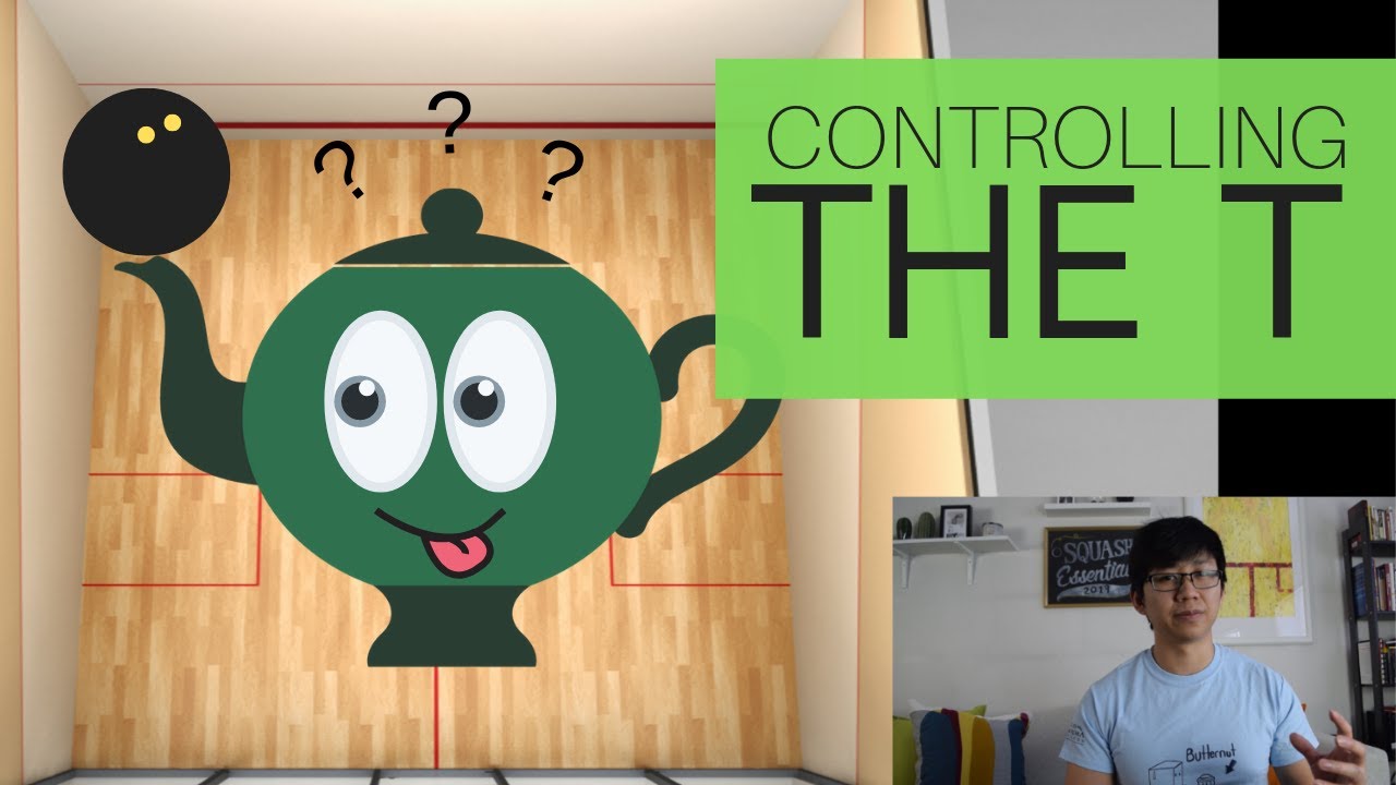 CONTROLLING THE T - Squash Strategy |  Fundamental Strategy | Squash IQ
