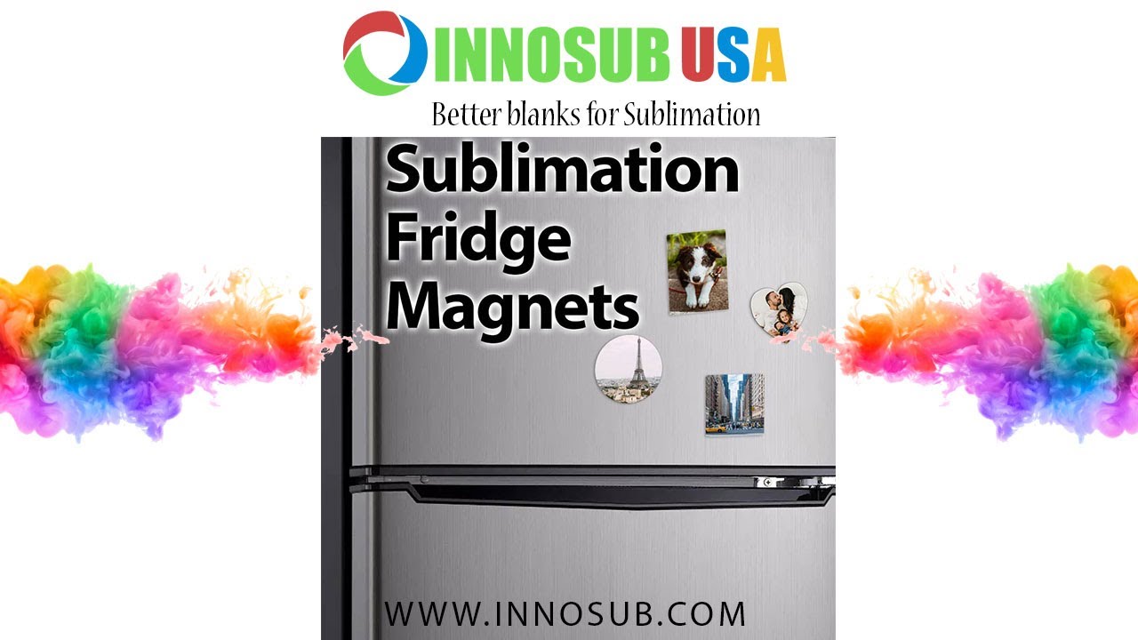 20 Pieces Sublimation Magnet Blanks Fridge Magnets, Square Sublimation  Blanks DIY Photo Magnets for Refrigerator, Fridge Decorative Magnets for  Whiteboard Offic…