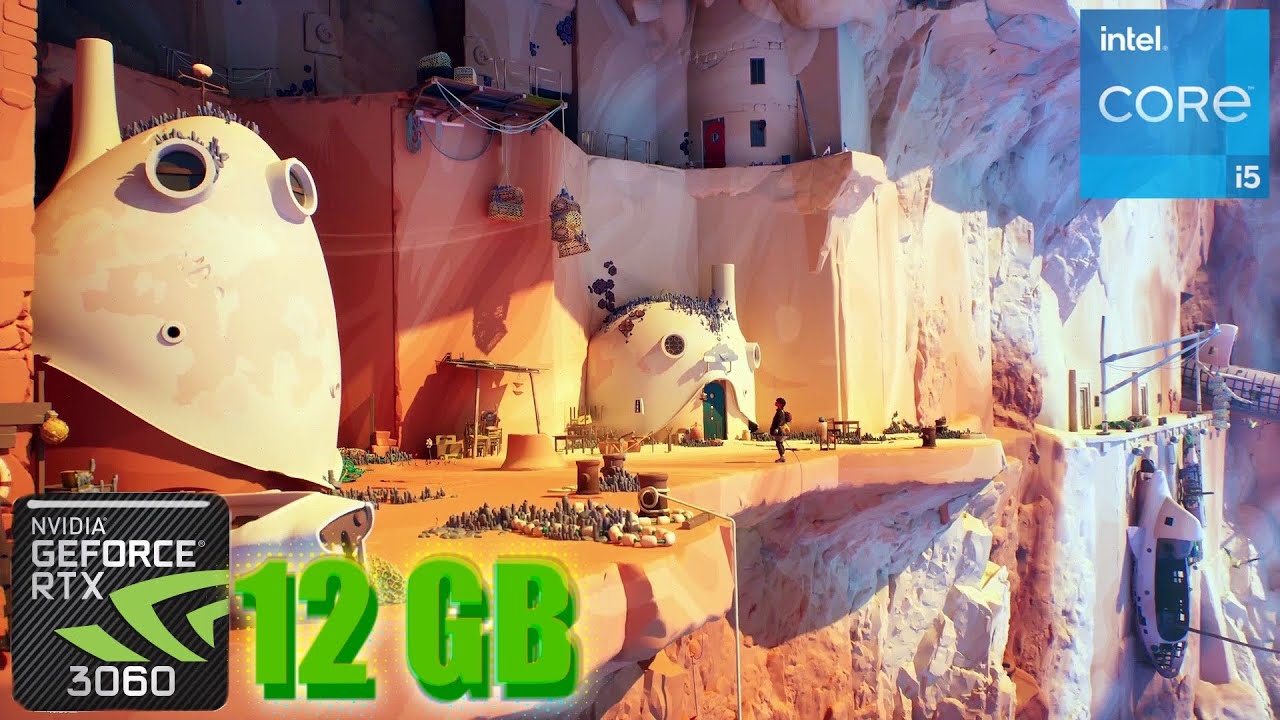 Jusant RTX 3060 12GB DEMO Benchmark 1080p ALL Settings