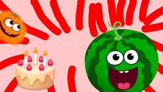 Funny Food: Season 1 Episode 2 - Watermelon's Birthday