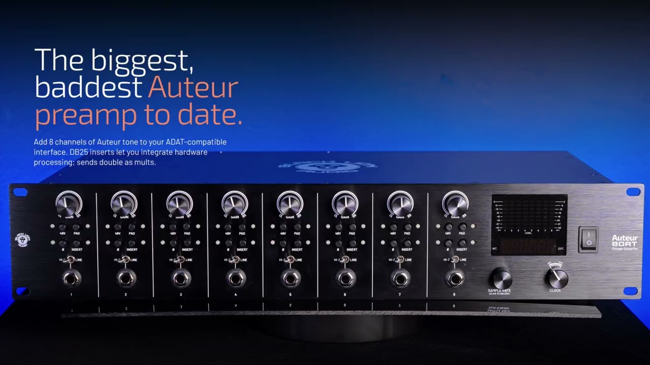 Black Lion Audio Auteur 8DAT | Perfect Circuit