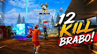 “Fiz 12 KILLS no CS do FF… eu virei pro player? 😳🔥” #freefire #csff #gameplay #ffbr #12kills#balec