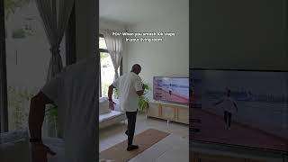 POV: When you smash 10k steps in your living room