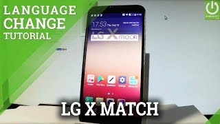 How to Change Language LG X Mach - Android List of Languages screenshot 4