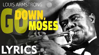 Go Down, Moses (Louis Armstrong) LYRICS + VOICE