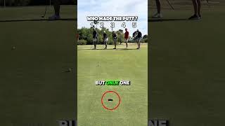 Which Golfer Sinks the Putt? 👀⛳ Only ONE Gets It!
