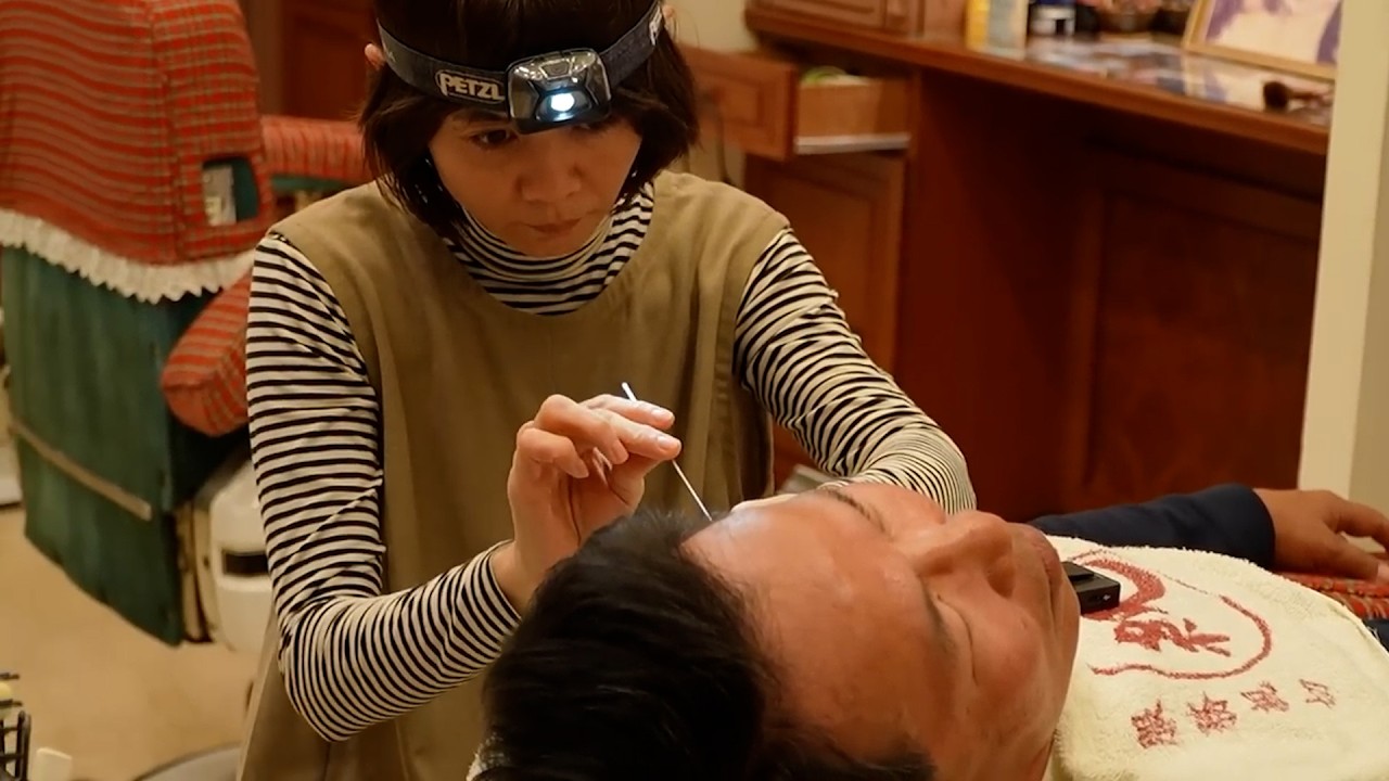 【Compilation】Barbershop Ear Cleaning Vol. 4 | Barber Shop / Barbers / Ear Cleaning