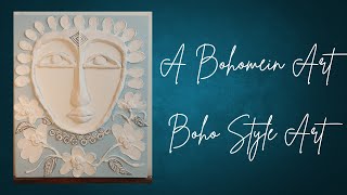 Tribal Face Art II Boho Style II Bohemian Style