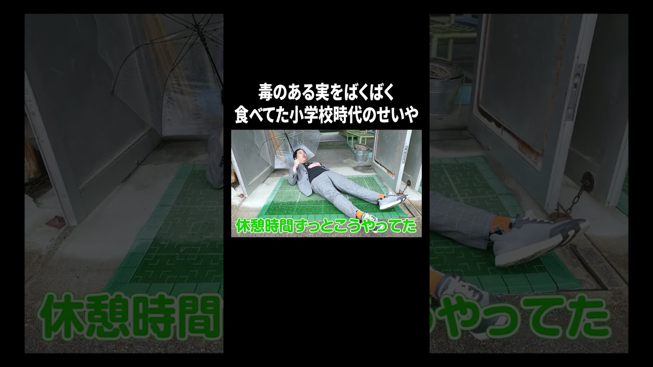 毒のある実をばくばく食べてた小学校時代のせいや#イニミニ切り抜き