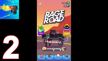 Rage Road - Gameplay Walkthrough Part 2 - [iOS/Android]