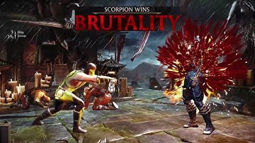 INFERNO SCORPION | HOW TO PERFORM FATALITY & BRUTALITY (using keyboard) - MORTAL KOMBAT XL