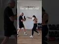 Intermediate boxing combo 🥊 Cross - Jab - Cross - L. Hook #girlboxer #boxingcombos #boxingready