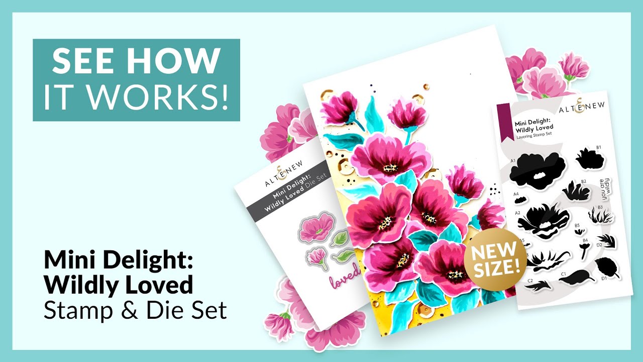 Mini Delight: Wildly Loved Stamp & Die Set