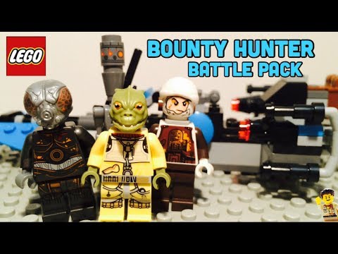 brickbros uk alternative builds Sparky Reviews: Lego Starwars Bounty Hunter Battle Pack 75167: Lego Set Overview