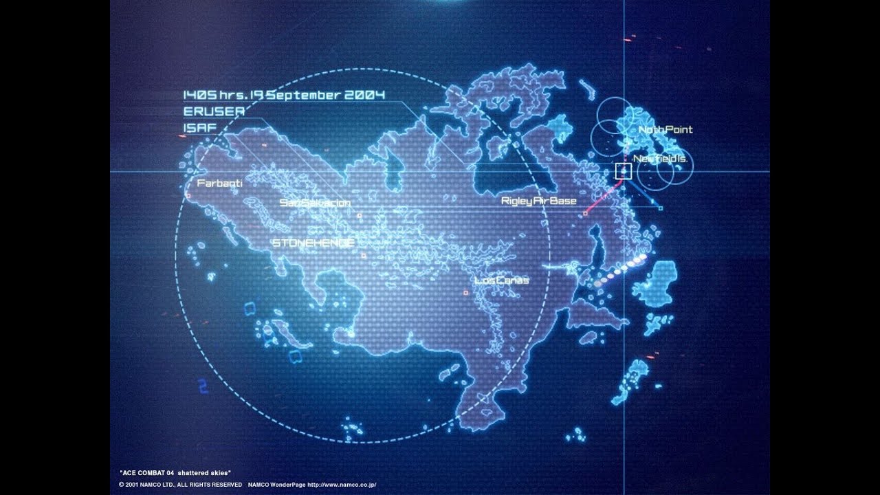 Ace Combat 04 Mission 1 張り子の基地 Sitting Duck 04年9月19日1405時 Youtube