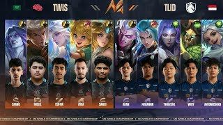 Team Liquid ID vs Twisted Minds GAME 2 M6 World Championship | TLID vs TW
