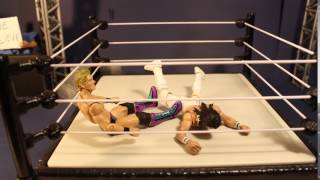 Chris Jericho Codebreaker to Seth Rollins! (WWE Stopmotion Animation)