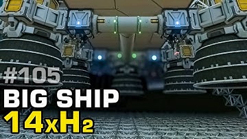 Space Engineers 1 - Big Ship Needs More Thrust (No Jetpack Survival)