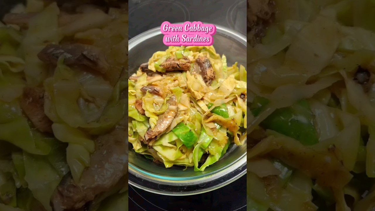 Ginisang Repolyo with Sardinesyummy😋 YouTube