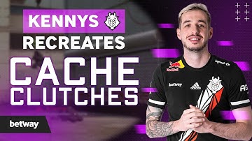 G2 kennyS Recreates Famous CS:GO Plays | Cache