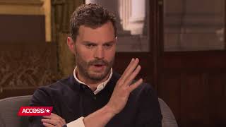 Jamie Dornan Can't Stop Giggling Talking About All The Steamy Sex Scenes (HD)