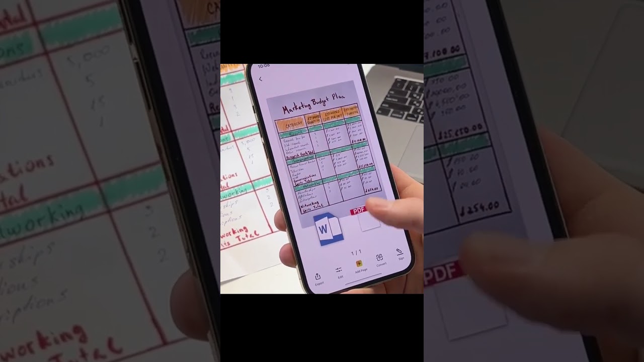 Automatic scanning and recognition OCR text recognition technology