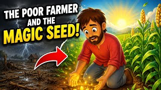 The Poor Farmer Found a Magic Seed… What Happened Next 🌱 | Kids Story