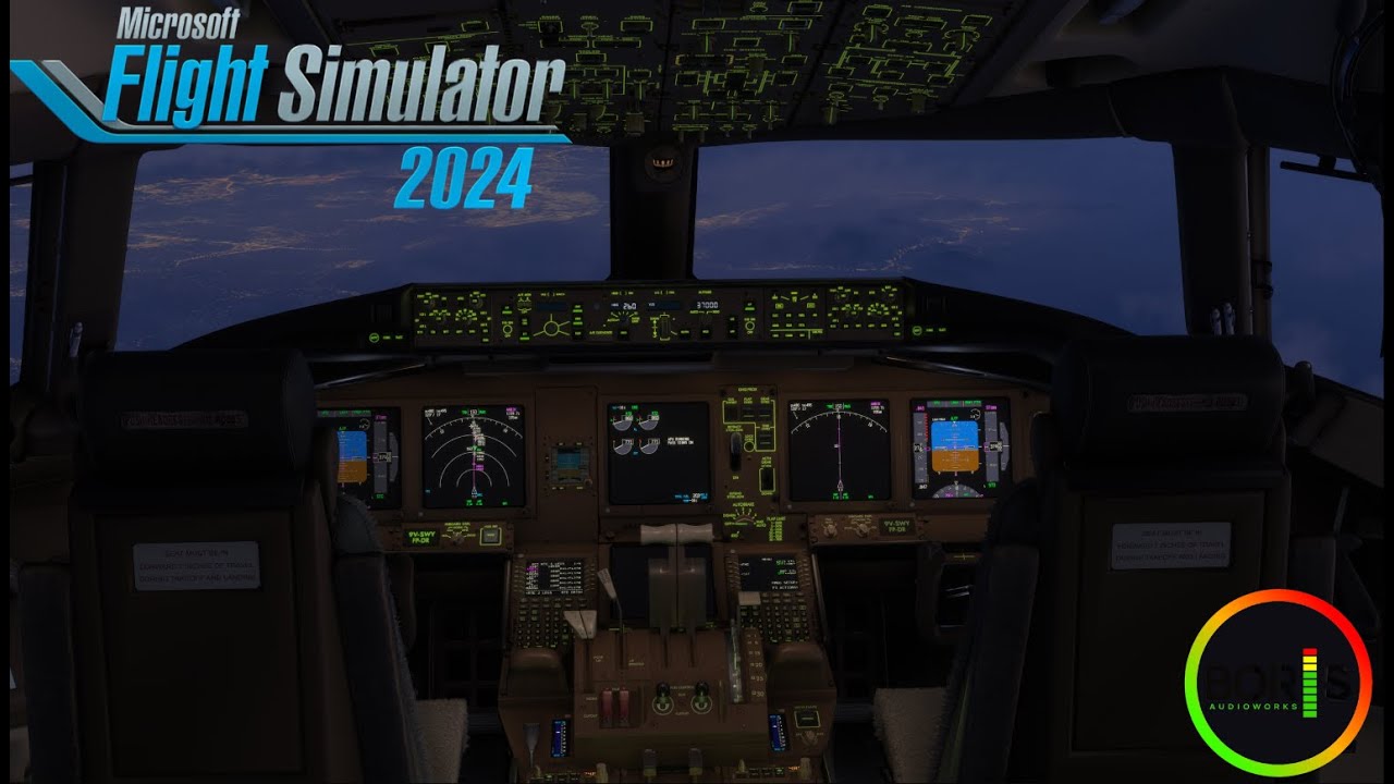 INSANE Boeing 777 Storm Landing at Singapore 🇸🇬 | Extreme Weather | Boris Sound Pack