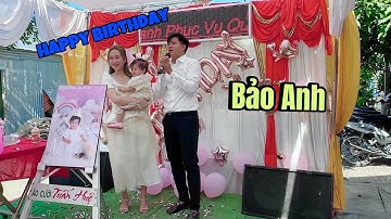 Tiệc Mừng Thôi Nôi Ấm Áp Tròn Một Tuổi Bé Bảo Anh