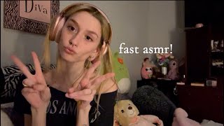 QUICK CUTS ASMR 🫡🌸 (personal attention, tapping, low quality asmr)